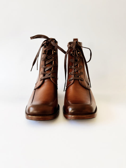 Botín Hanzell en Cuero Liso