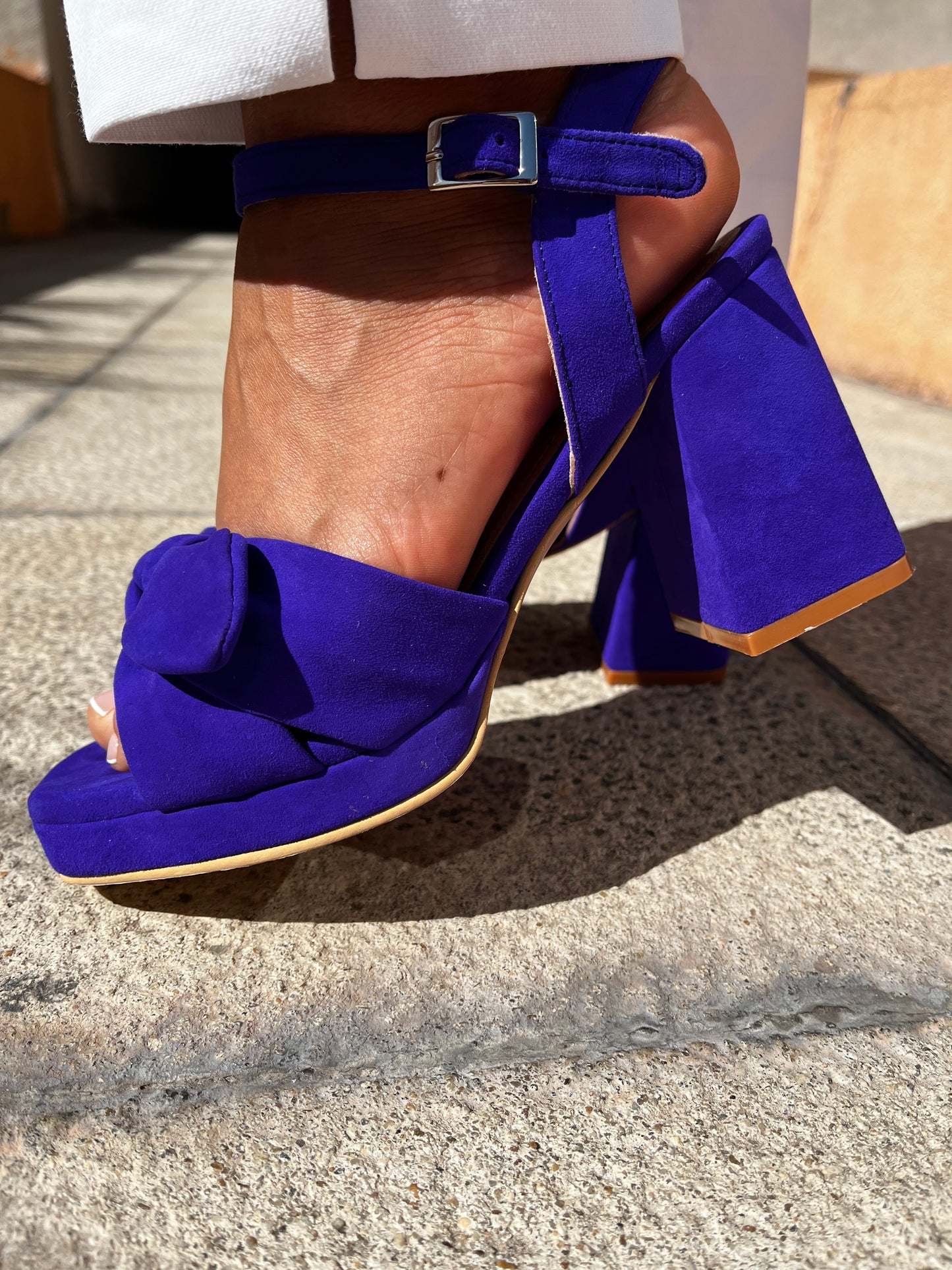 Sandalia Nudari Morado