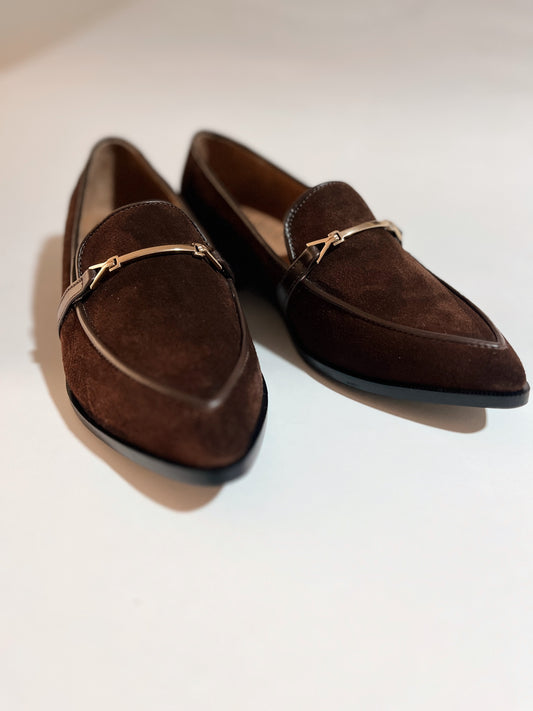 Mocasine Gabrielli Gamuzón Café