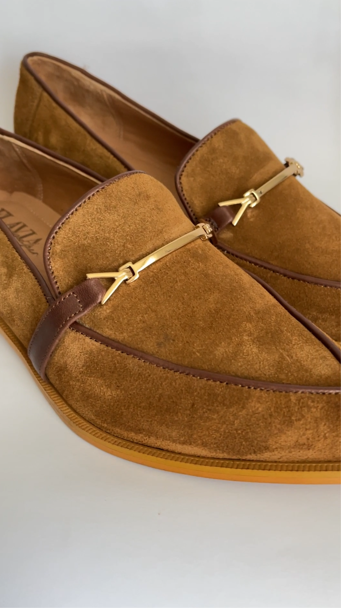 Mocasine Gabrielli Gamuzón Tabaco