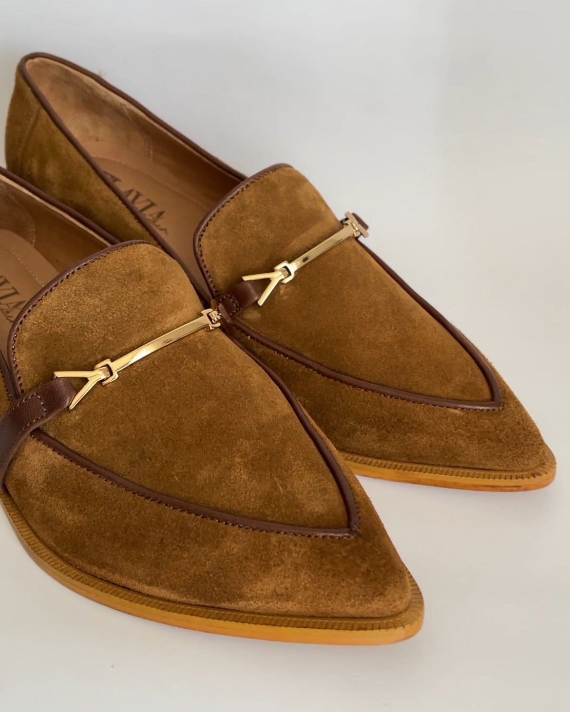 Mocasine Gabrielli Gamuzón Tabaco