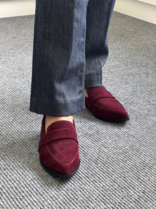 Mocasine Flaviana Burgundy