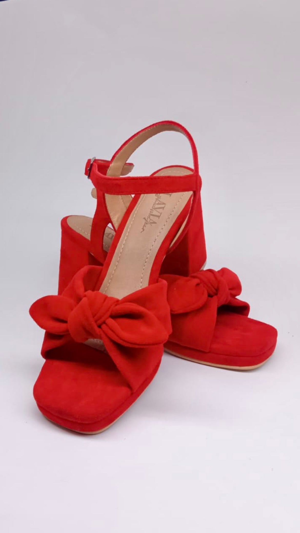 Sandalias Nudari Rojo