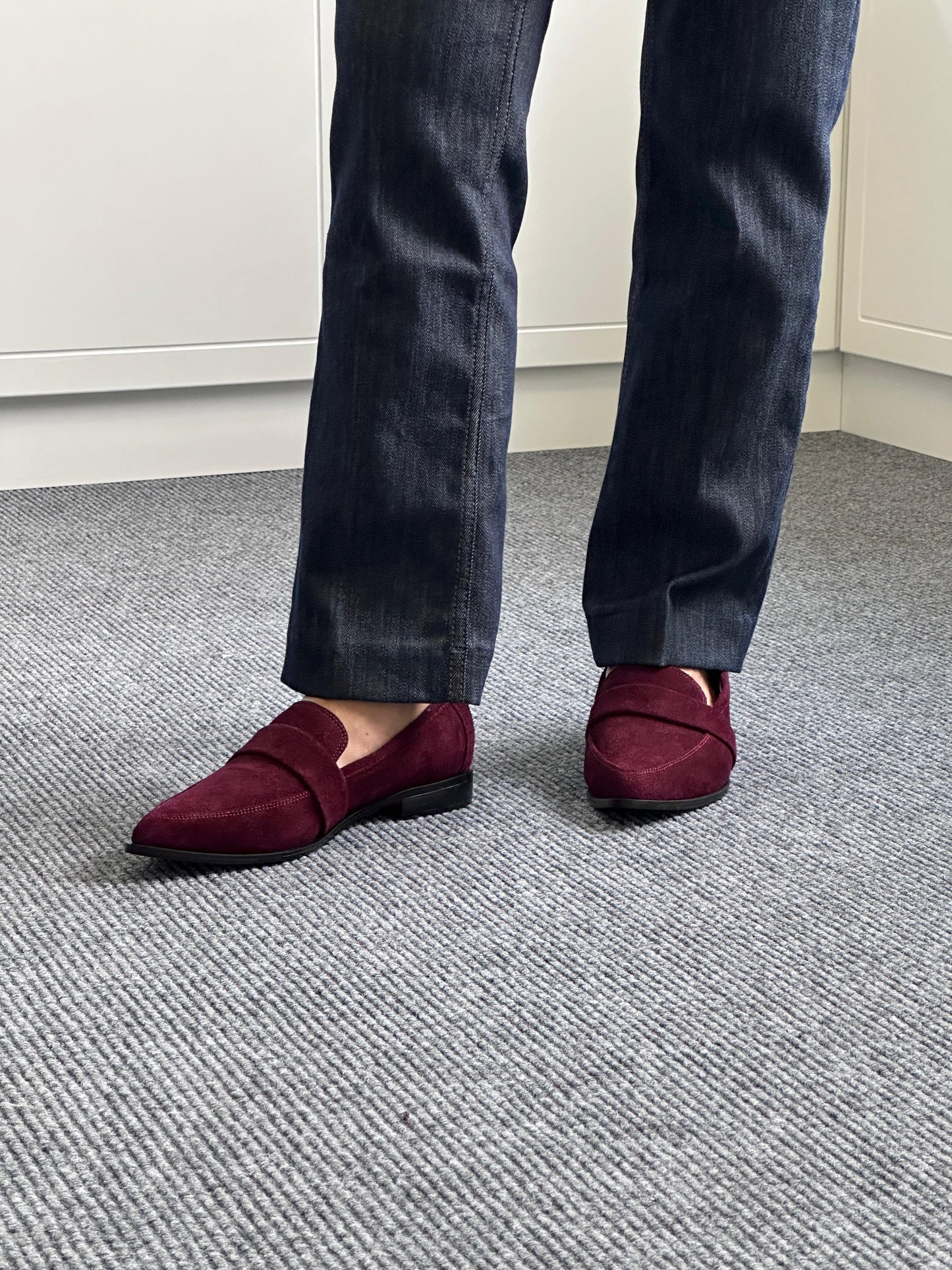 Mocasine Flaviana Burgundy