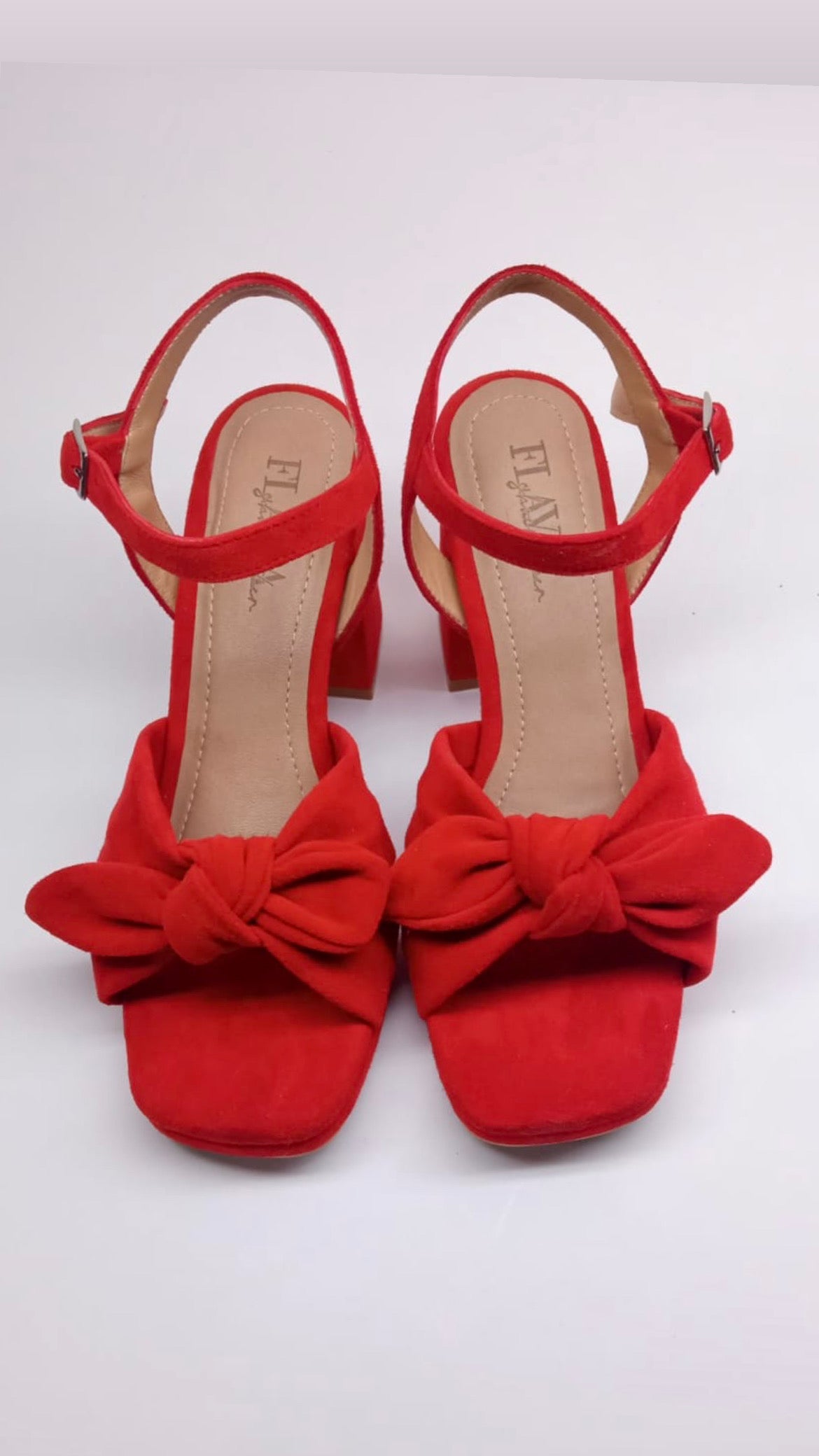 Sandalias Nudari Rojo