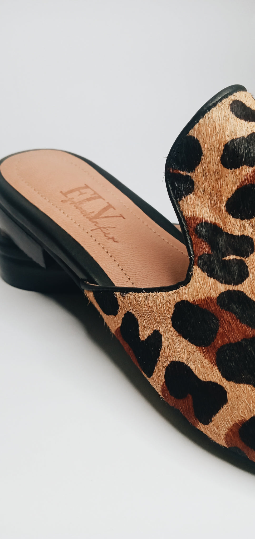 Mules Print Leopard