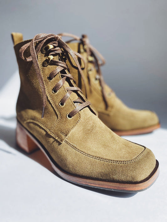 Botín Hanzell Verde Musgo