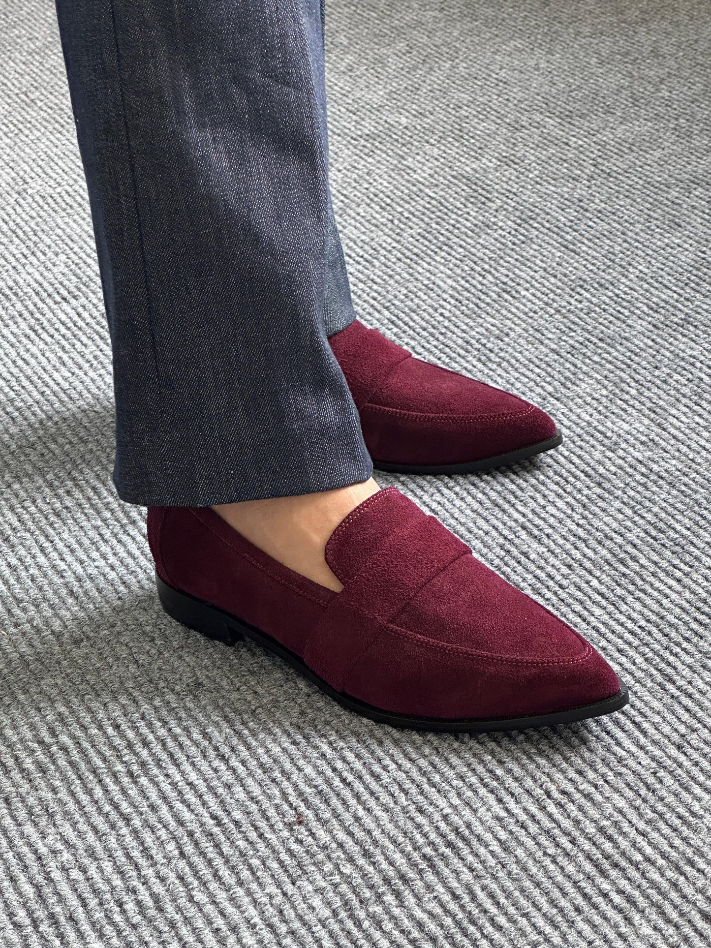 Mocasine Flaviana Burgundy