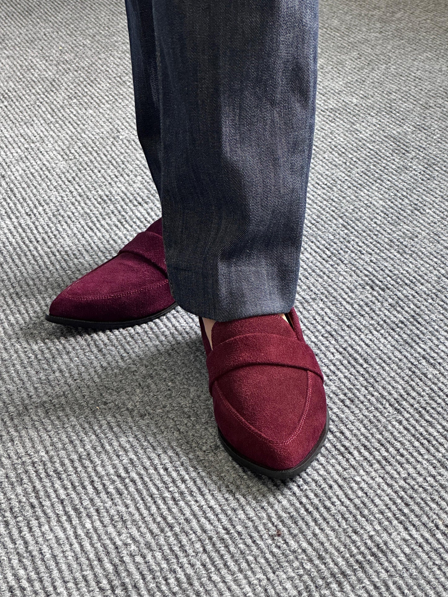 Mocasine Flaviana Burgundy