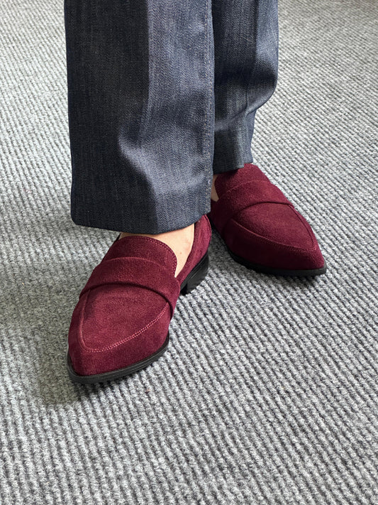 Mocasine Flaviana Burgundy