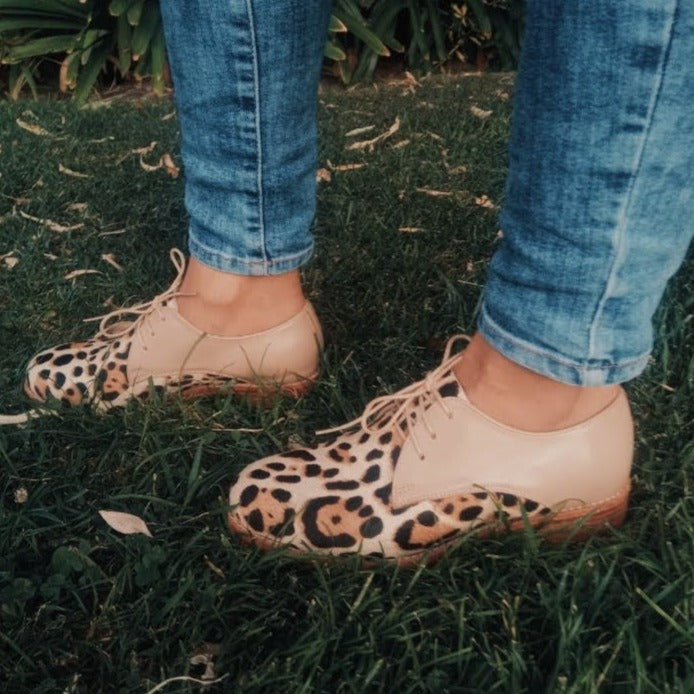 Derby Leopard Beige